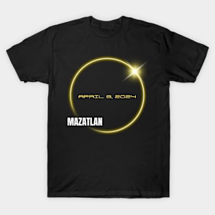 Totality 04 08 24 Total Solar Eclipse 2024 MAZALTAN T-Shirt